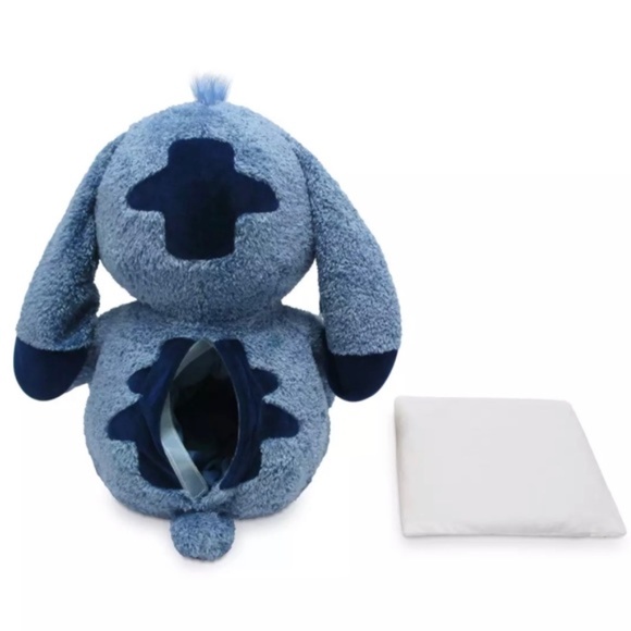 SOLD - Stitch Disney Parks Weighted Plush Medium 2.5 lbs Stuffy - Picture 7 of 7